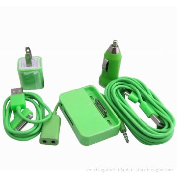 7 In 1 Universal Travel Power Adapter , Smart Travel Charger Kit For Iphone